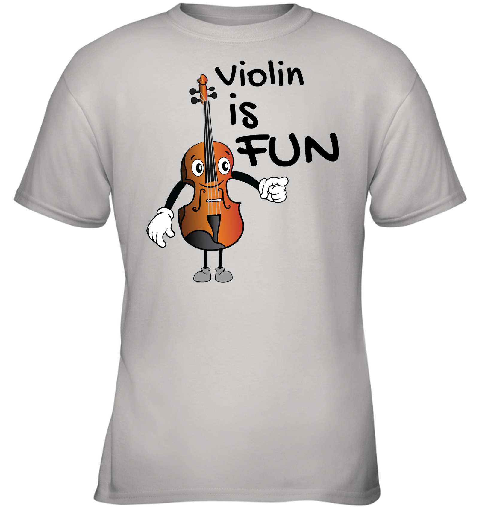 Violin is Fun - Gildan Youth Short Sleeve T-Shirt