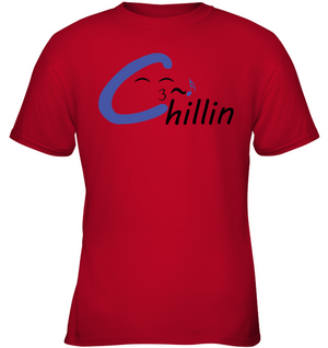 Chillin enjoying music - Gildan Youth Short Sleeve T-Shirt