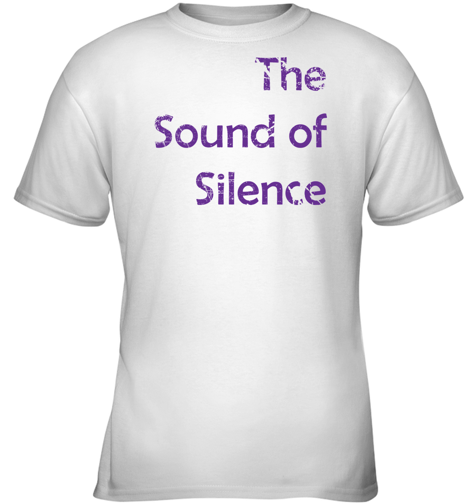 The Sound of Silence - Gildan Youth Short Sleeve T-Shirt