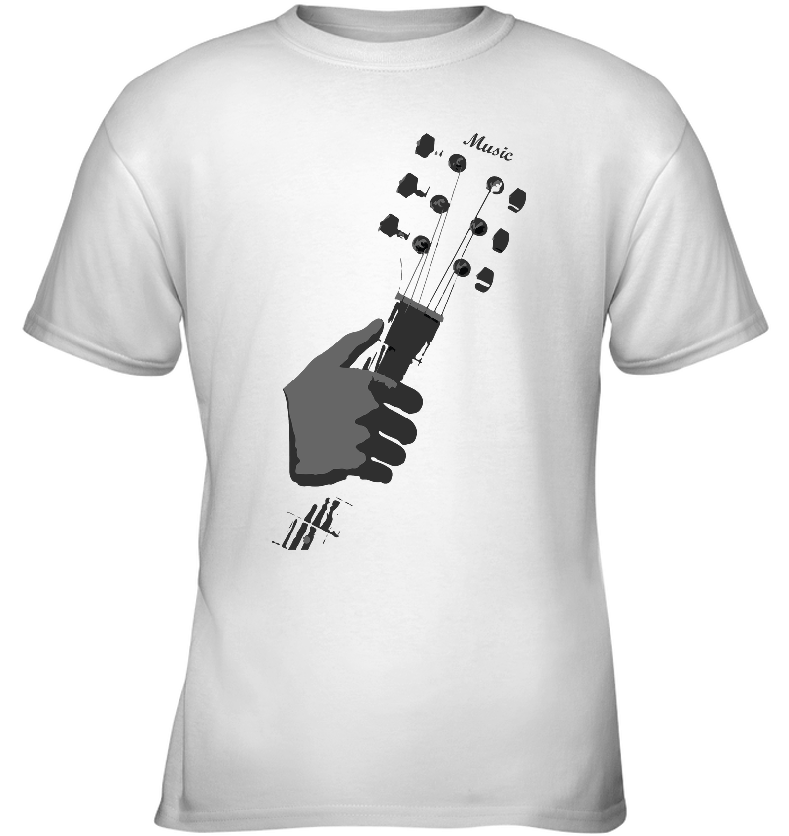 Guitar in my Hand - Gildan Youth Short Sleeve T-Shirt