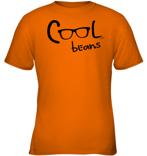 Cool Beans - Black - Gildan Youth Short Sleeve T-Shirt