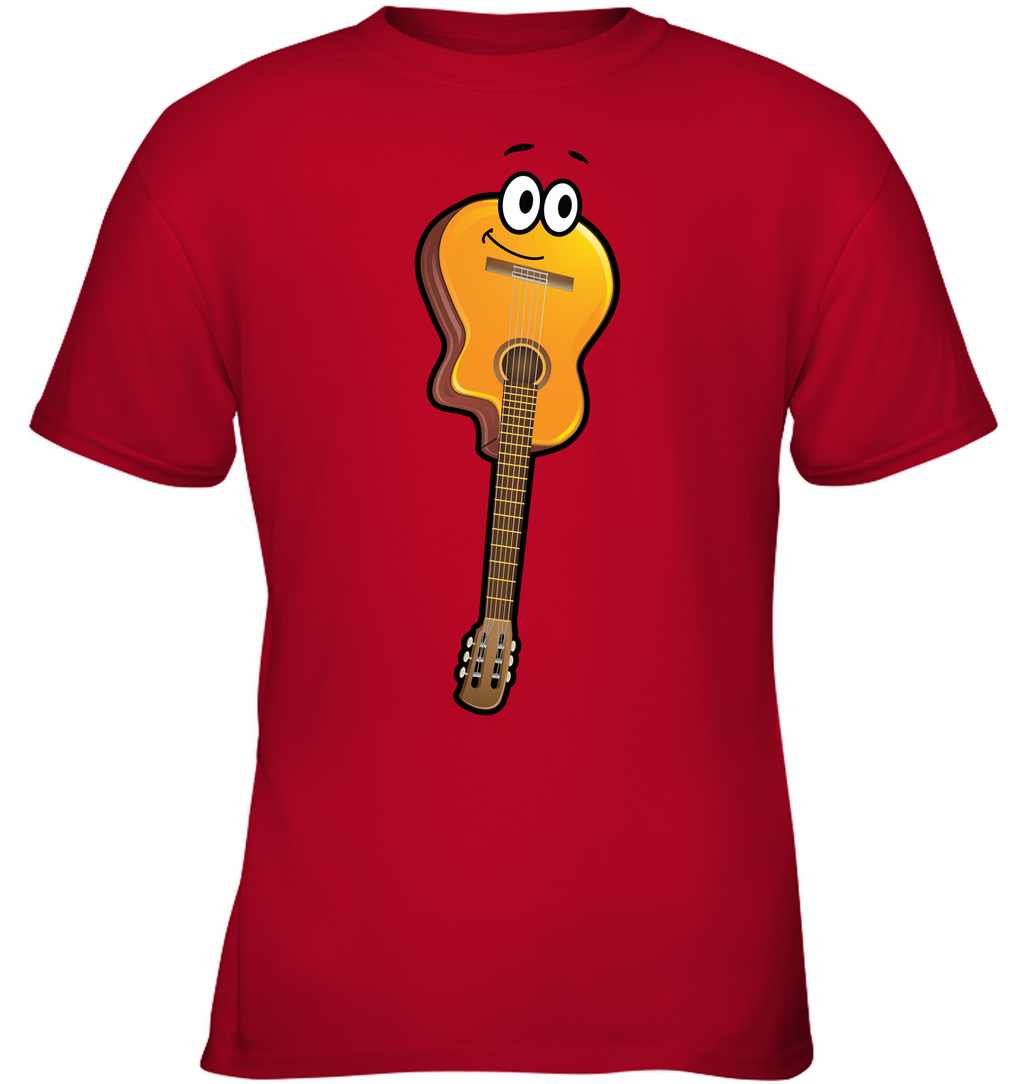 Happy Guitar - Gildan Youth Short Sleeve T-Shirt