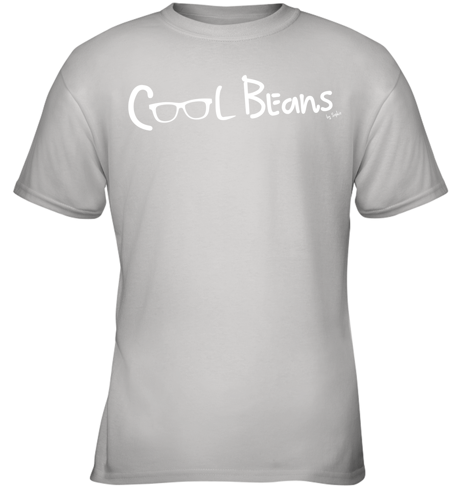 Cool Beans - White (Style 2) - Gildan Youth Short Sleeve T-Shirt