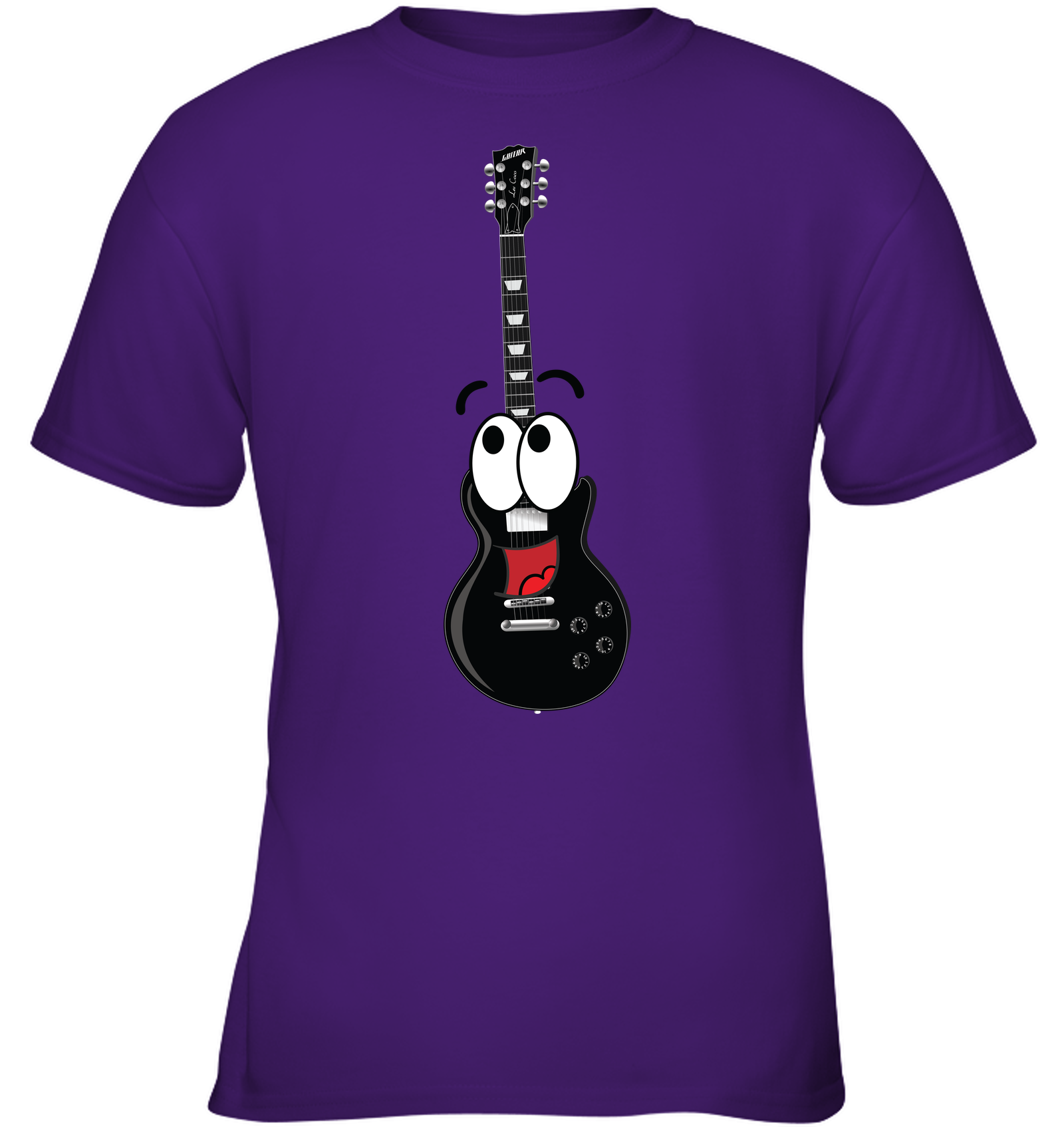 Electric Guitar Fun - Gildan Youth Short Sleeve T-Shirt