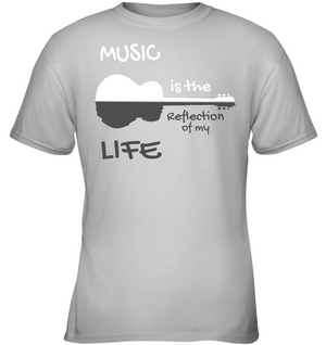Music is the Reflection of my Life - Gildan Youth Short Sleeve T-Shirt
