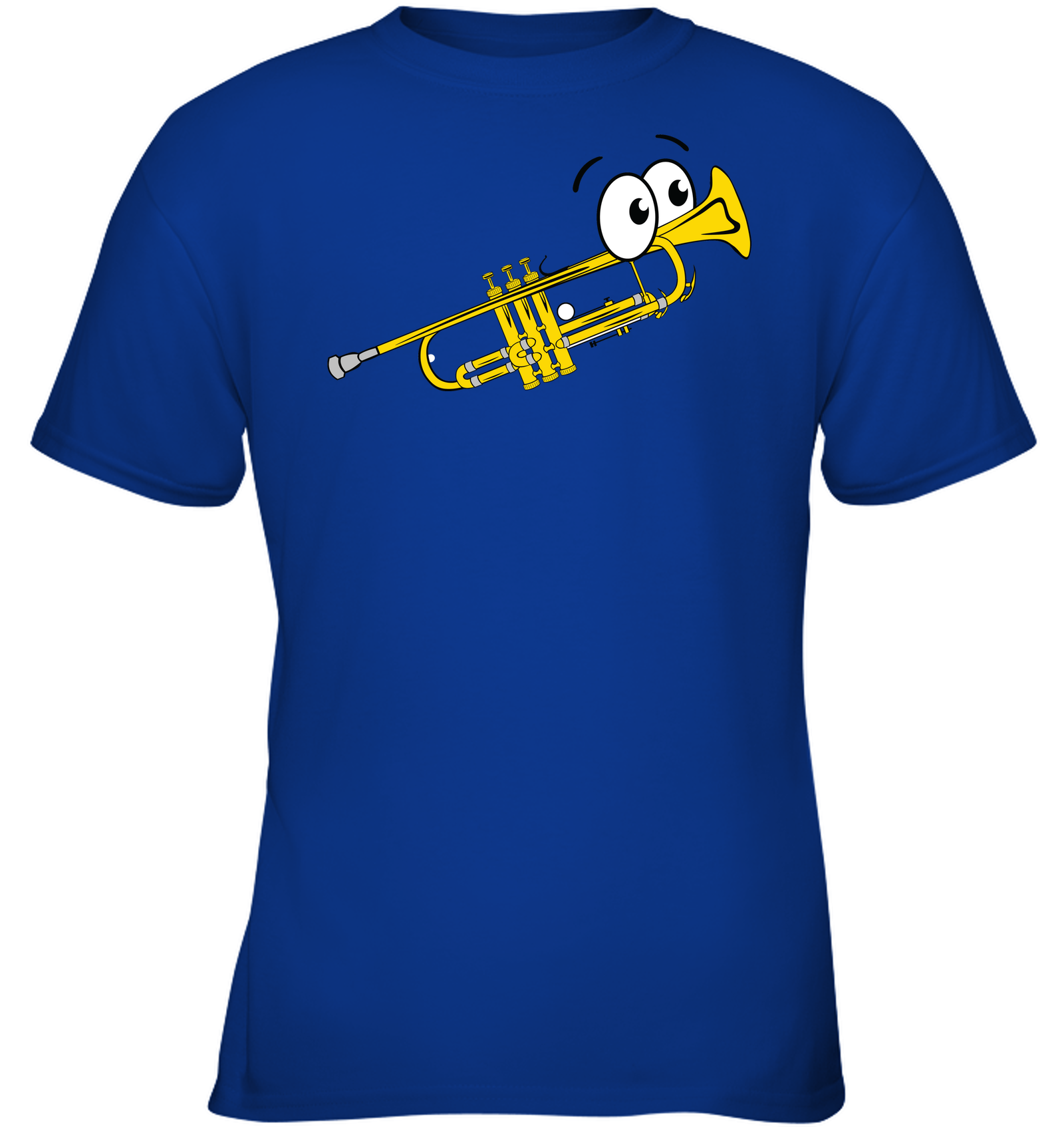 Trumpet Man - Gildan Youth Short Sleeve T-Shirt