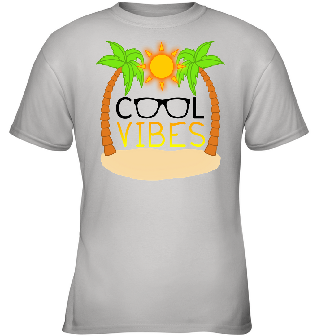 Cool Vibes - Gildan Youth Short Sleeve T-Shirt