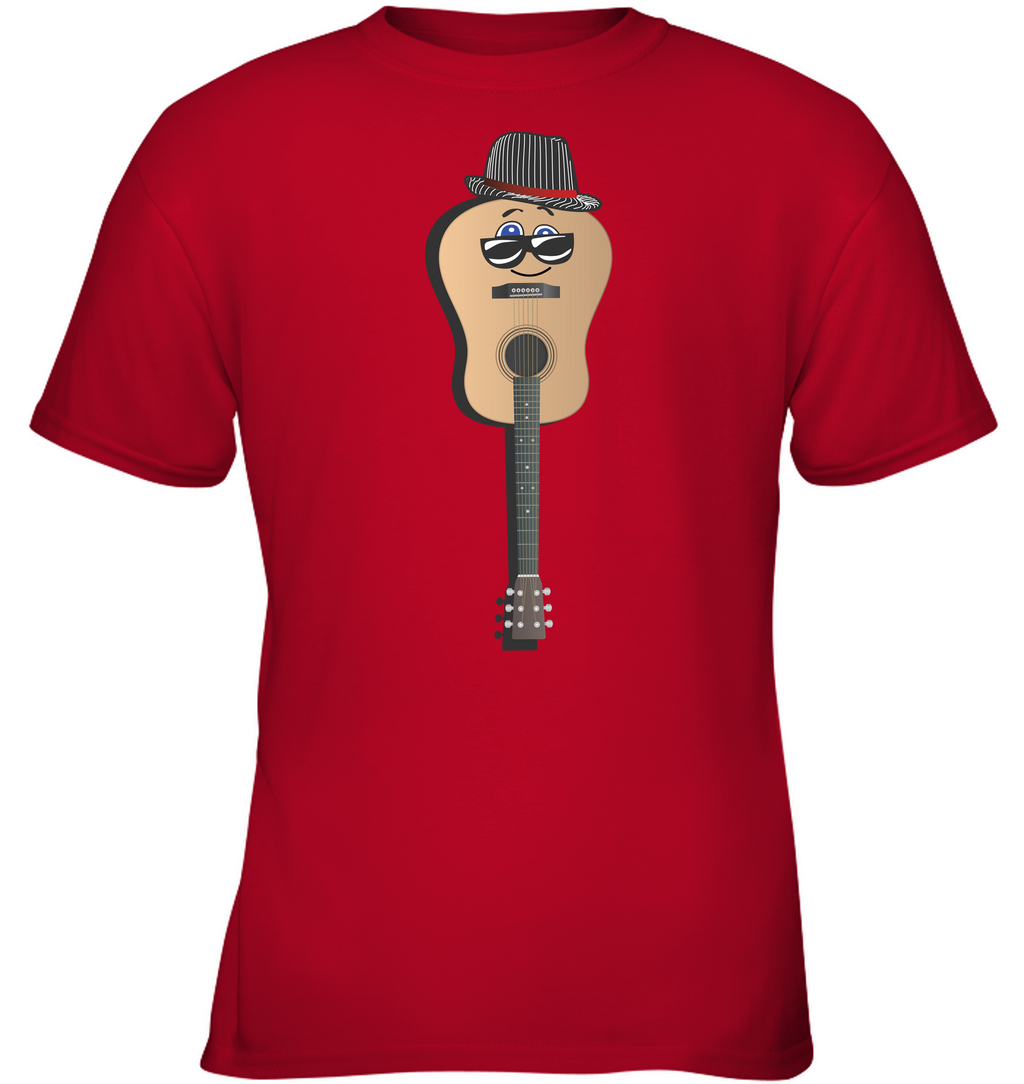 Guitar Man - Gildan Youth Short Sleeve T-Shirt