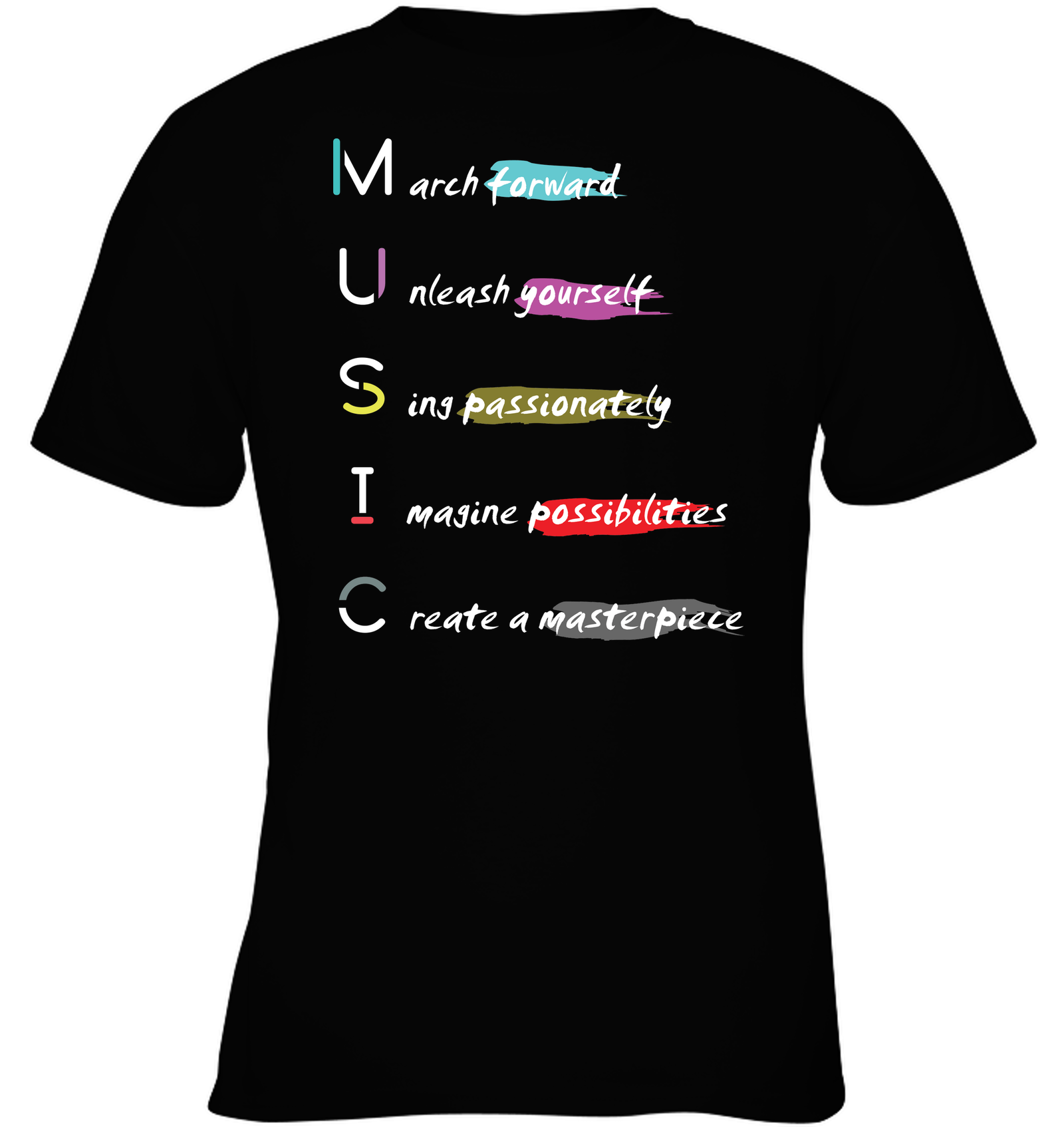 Unleash your Musical Masterpiece - Gildan Youth Short Sleeve T-Shirt