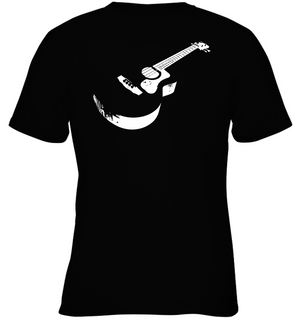 Cool white acoustic guitar - Gildan Youth Short Sleeve T-Shirt