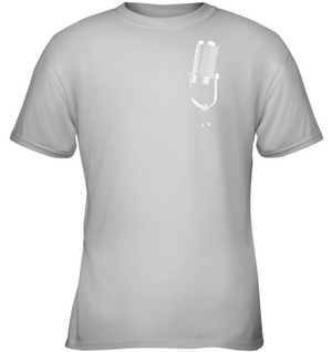 The Mic (Pocket Size) - Gildan Youth Short Sleeve T-Shirt