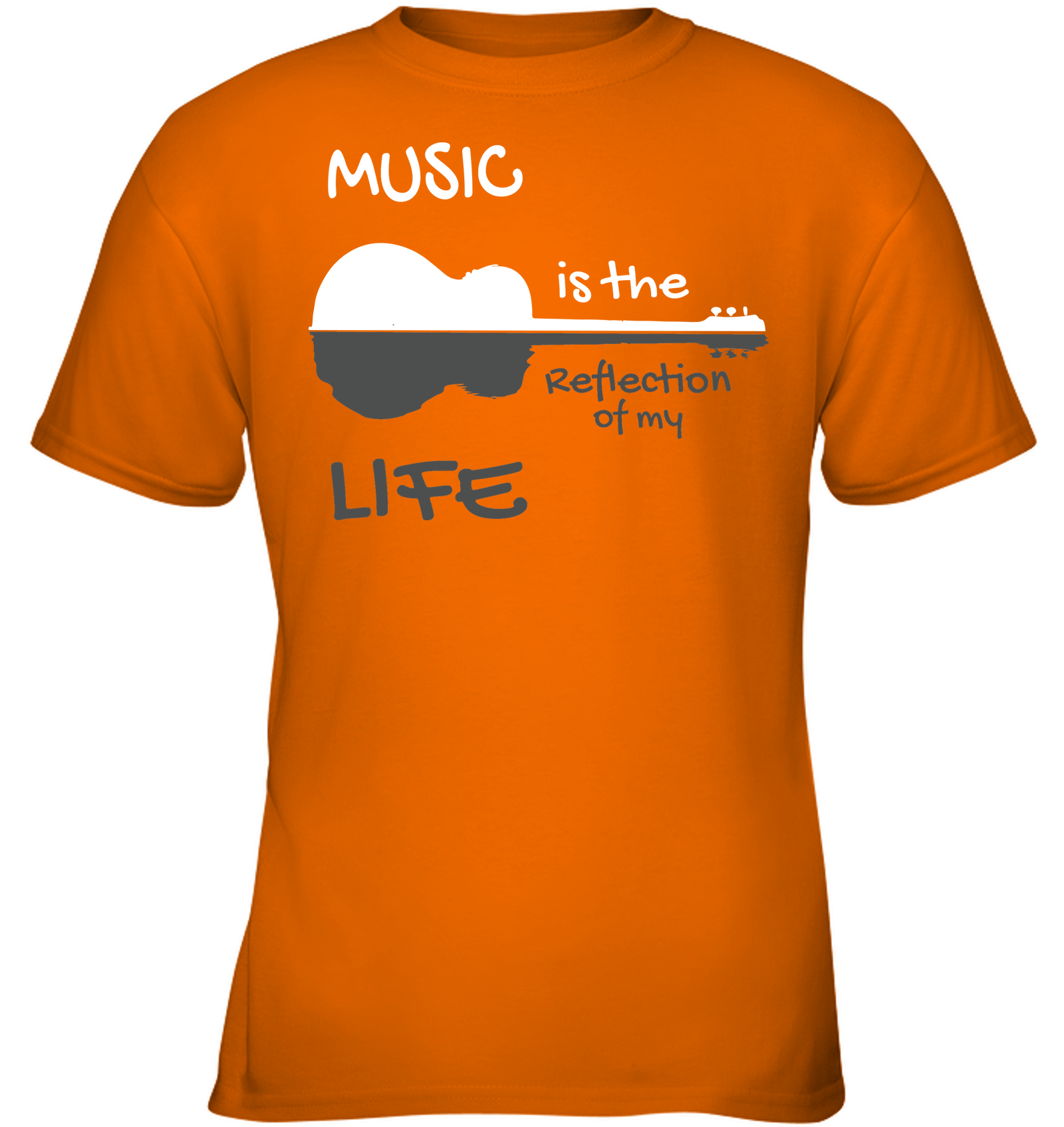 Music is the Reflection of my Life - Gildan Youth Short Sleeve T-Shirt