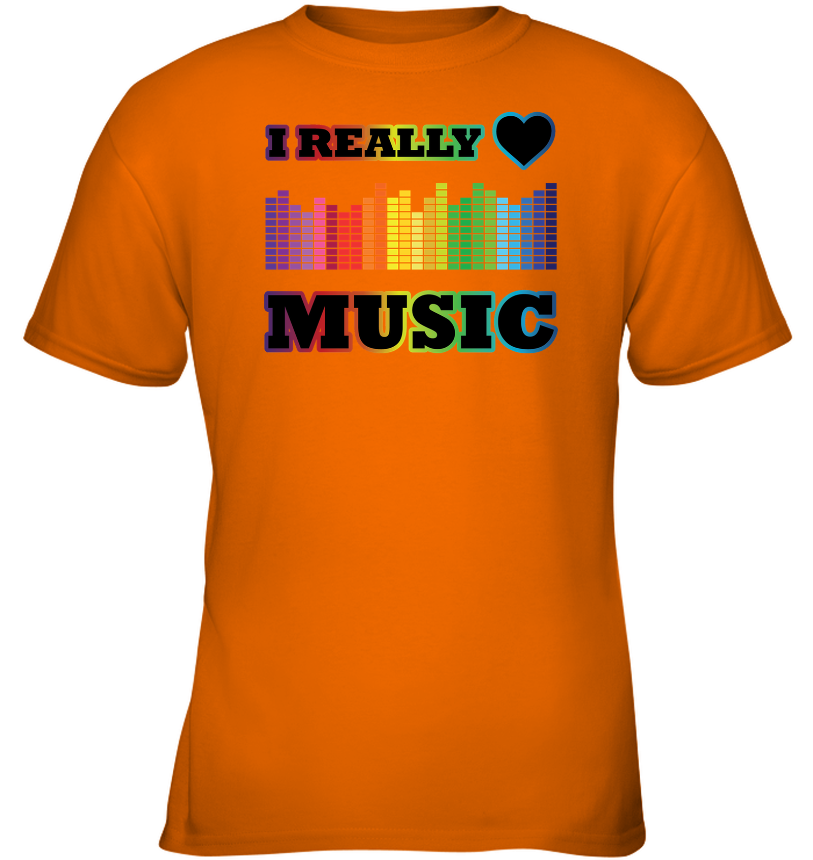 I Really Love Music - Gildan Youth Short Sleeve T-Shirt
