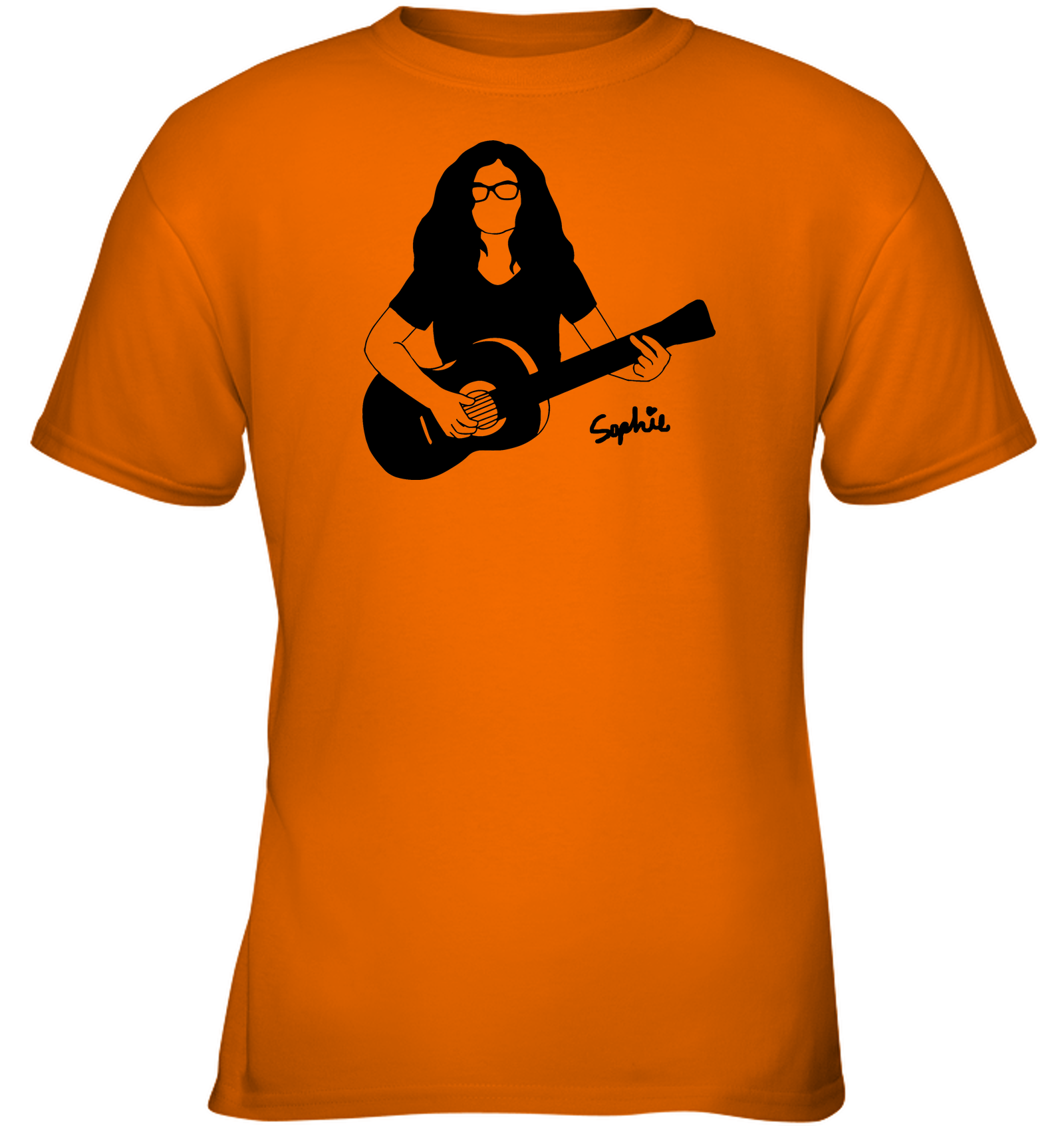 Playin My Guitar, Sophie - Gildan Youth Short Sleeve T-Shirt