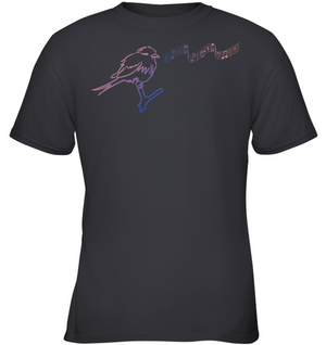 Musical Bird - Gildan Youth Short Sleeve T-Shirt