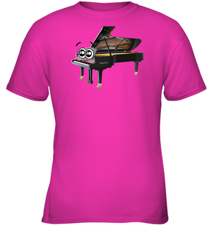 Piano Eyes - Gildan Youth Short Sleeve T-Shirt