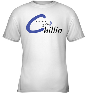 Chillin enjoying music - Gildan Youth Short Sleeve T-Shirt