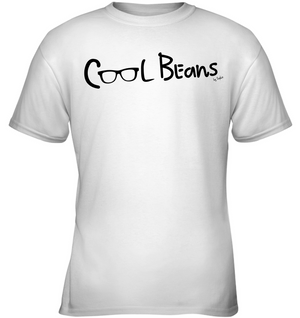 Cool Beans - Black (Style 2) - Gildan Youth Short Sleeve T-Shirt