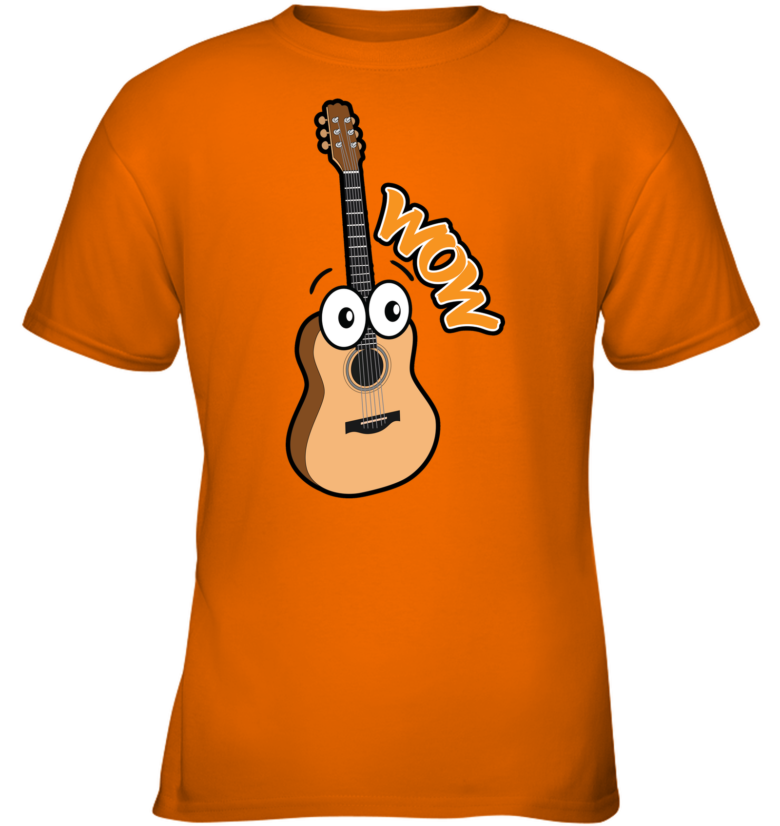 Wow Guitar - Gildan Youth Short Sleeve T-Shirt