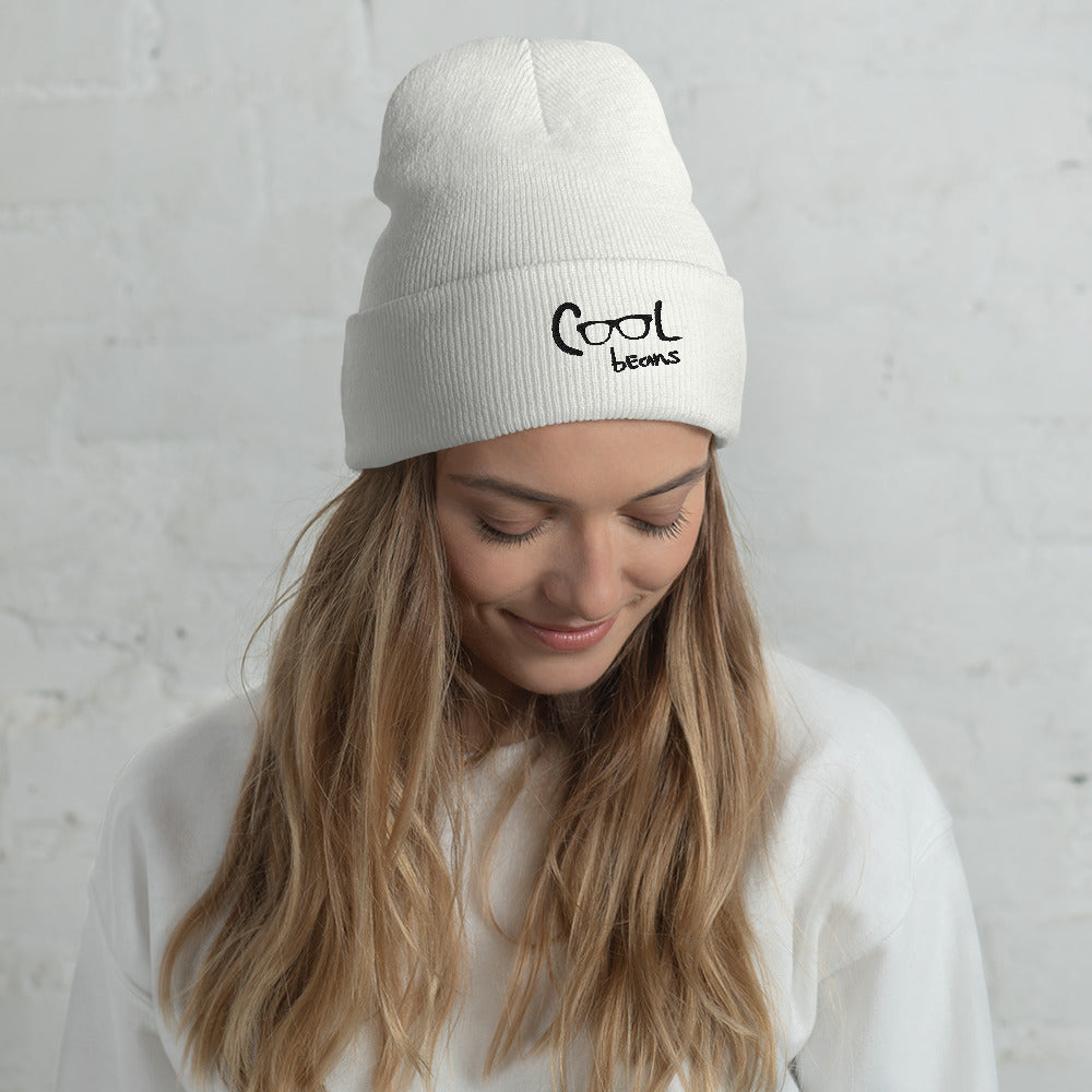 Cool Beans Cuffed Beanie (Embroidered)