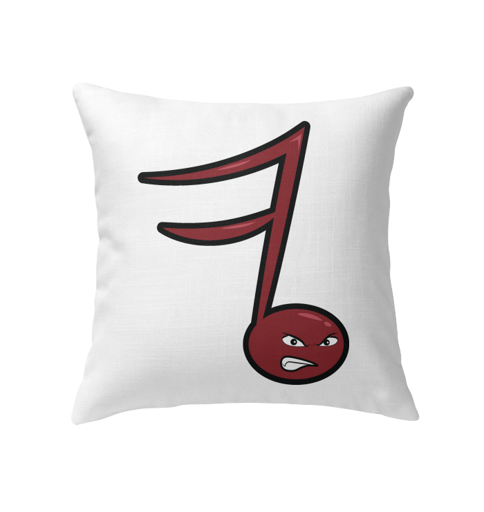Angry Note - Indoor Pillow