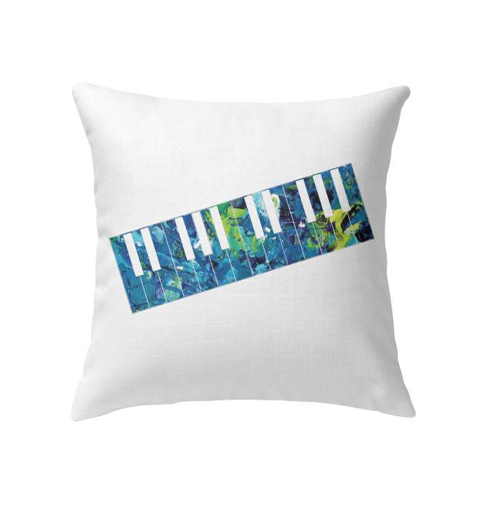 Keyboard Art - Indoor Pillow