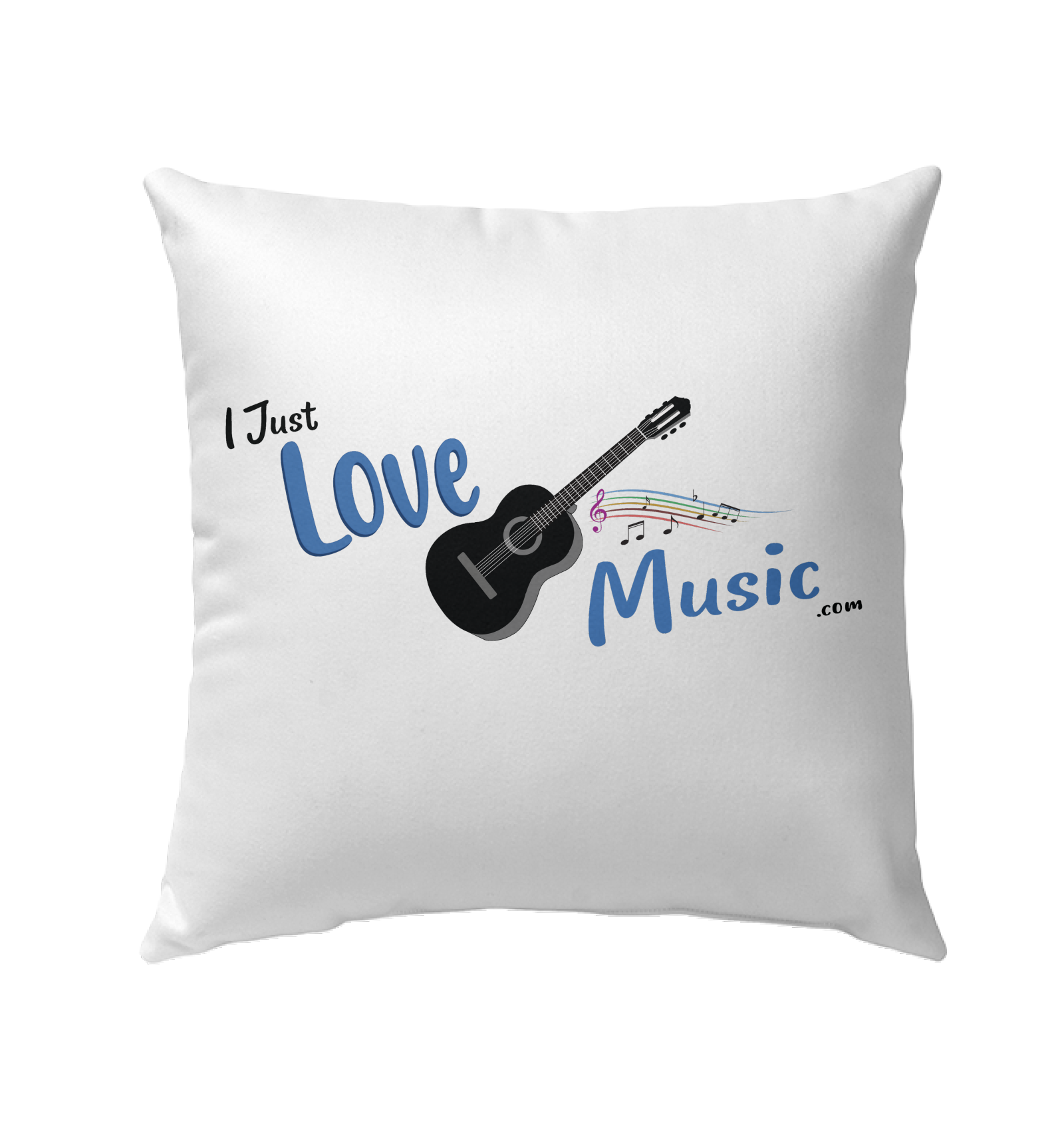 I Just LOVE Music  - Outdoor Pillow