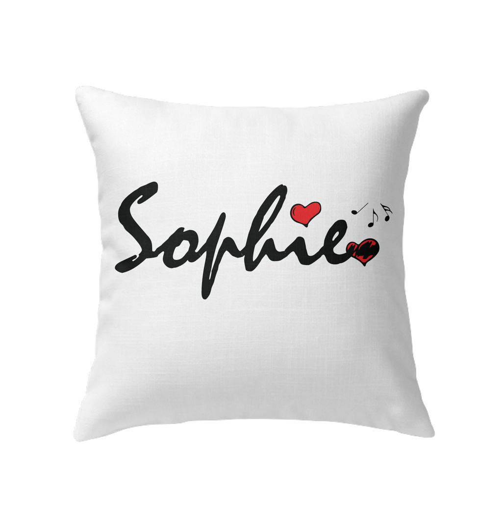 Sophie Loves Music - Indoor Pillow
