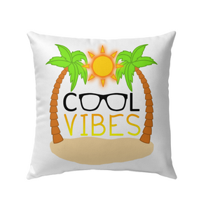 Cool Vibes - Outdoor Pillow
