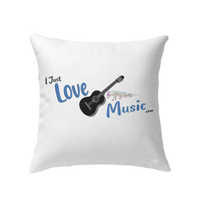 I Just LOVE Music  - Indoor Pillow