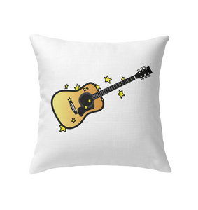 Acoustic Guitar in the Stars - Indoor Pillow