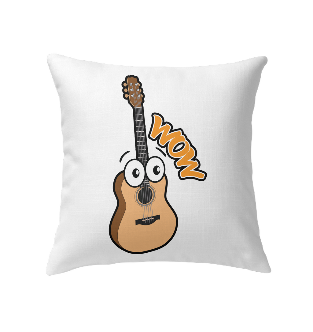 Wow Guitar - Indoor Pillow