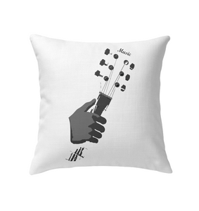 Guitar in my Hand - Indoor Pillow
