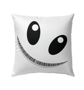 Keyboard Mouth  - Outdoor Pillow