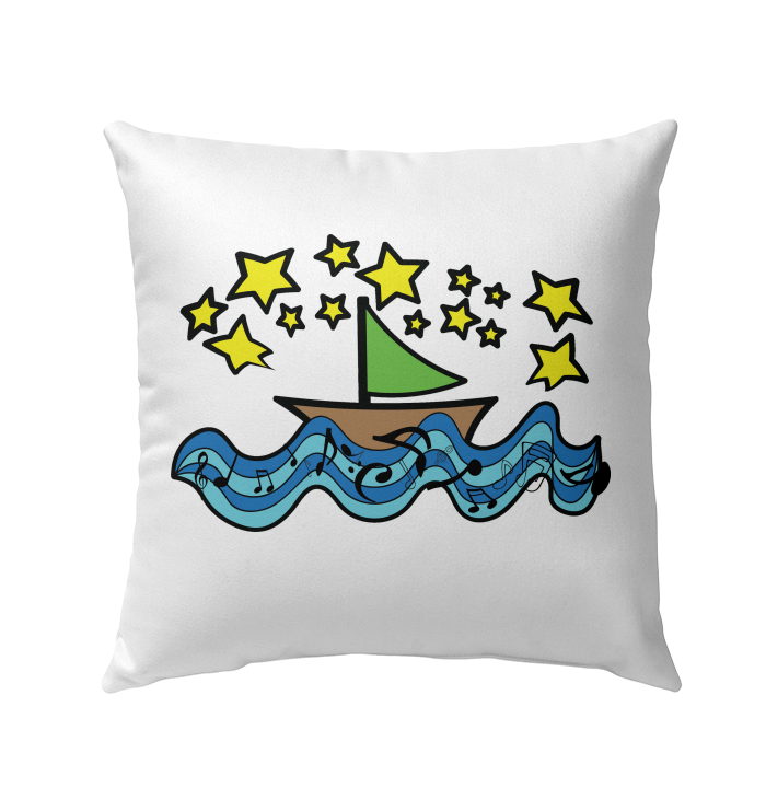Sailing Under the Stars - Outdoor Pillow
