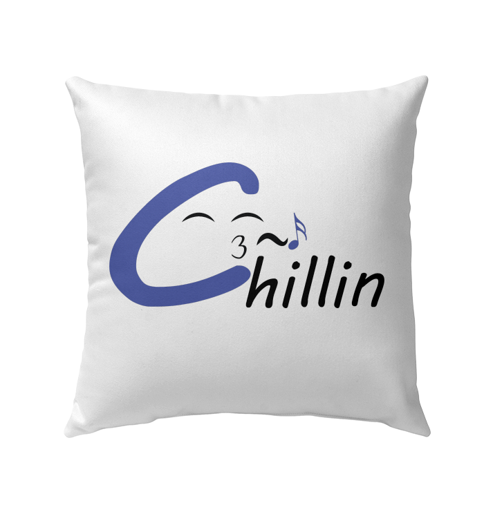 Chillin enjoying music - Outdoor Pillow