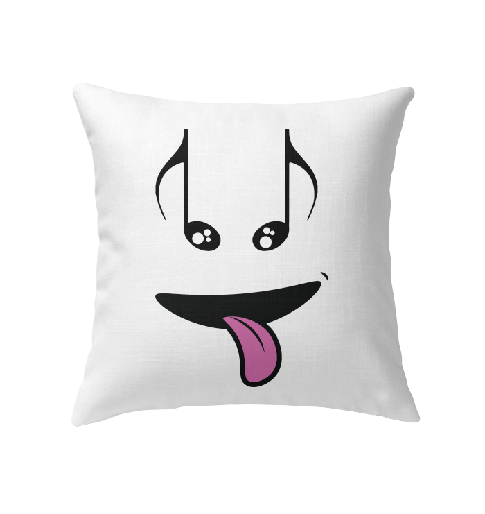 Silly Note Face - Indoor Pillow