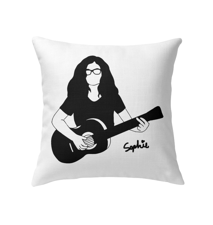 Playin My Guitar, Sophie - Indoor Pillow