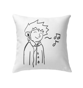 Listening to my Song - Indoor Pillow