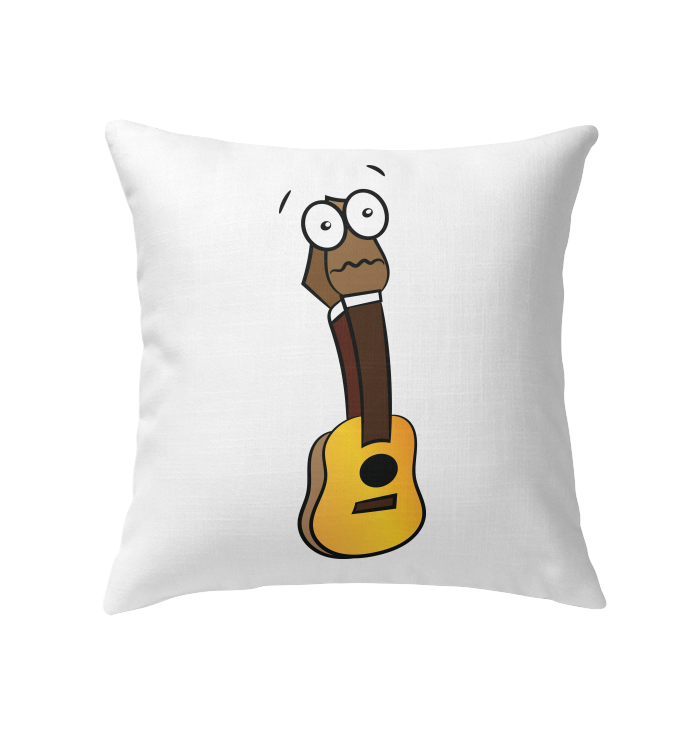 Silenced Guitar - Indoor Pillow