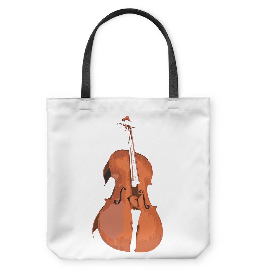 The Cello - Basketweave Tote Bag