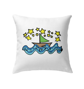 Sailing Under the Stars - Indoor Pillow