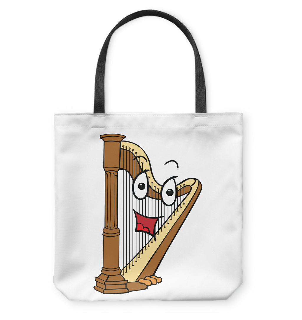 The Harp - Basketweave Tote Bag
